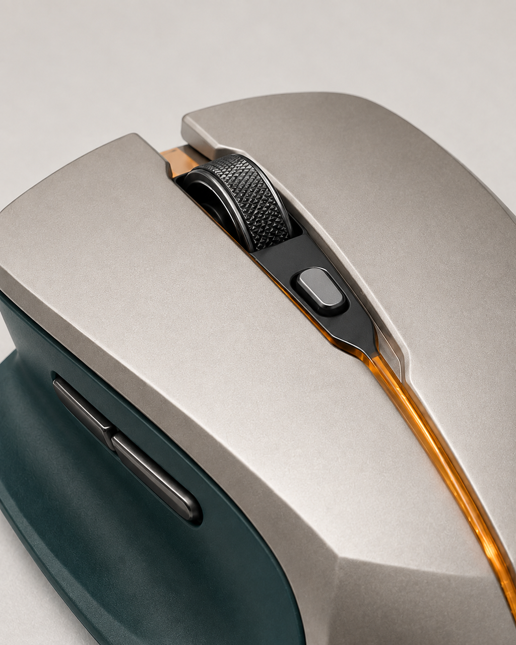 leonovalabs AeroFacet M5 Wireless Ergonomic Mouse with Thumb Support