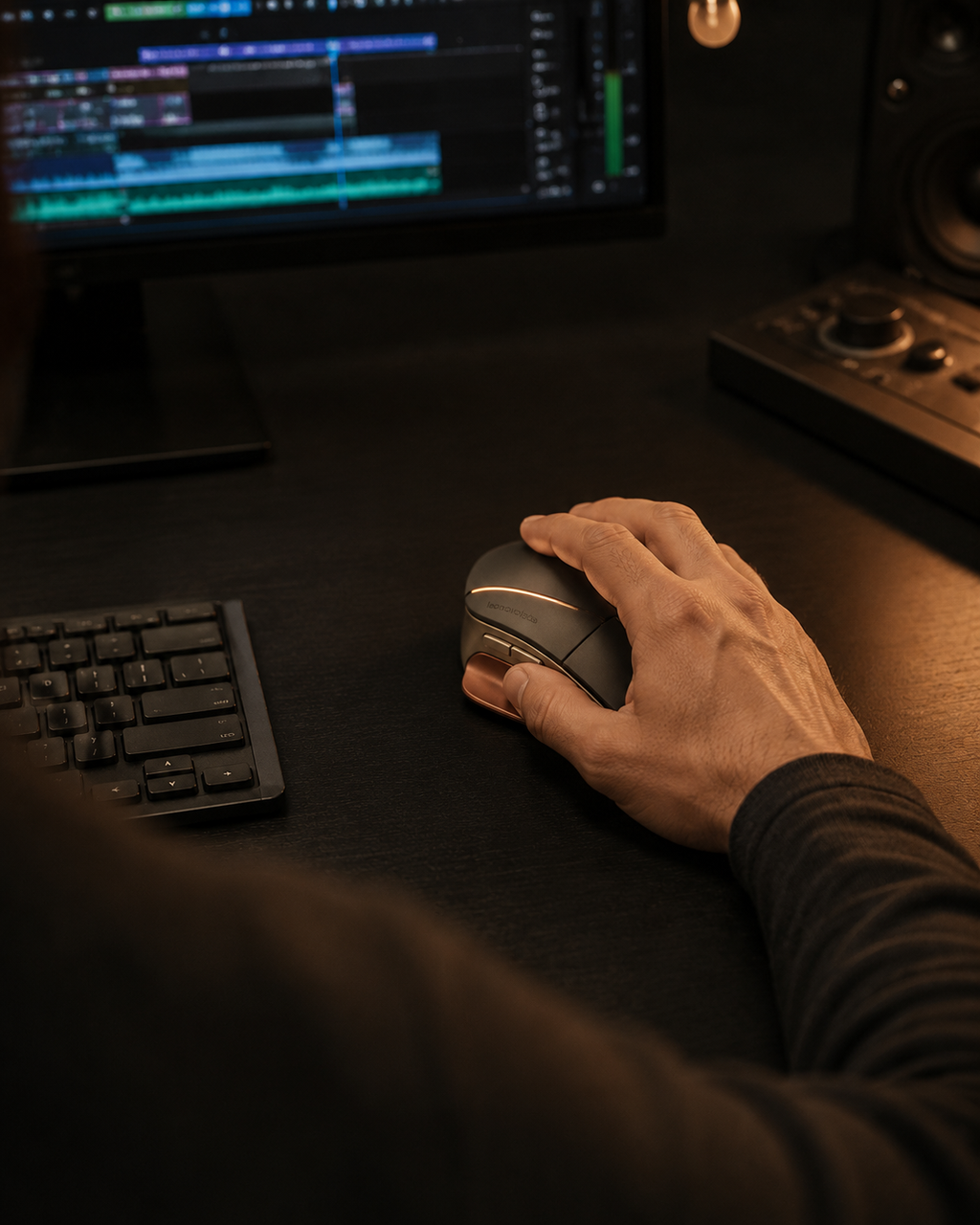 leonovalabs AeriFold M1 Wireless Ergonomic Mouse