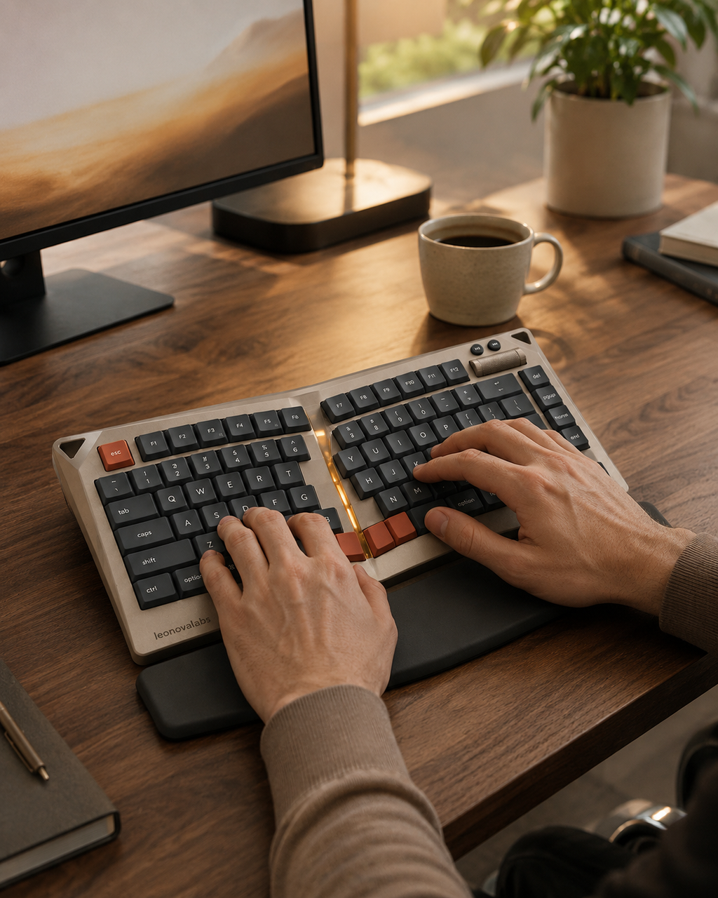 leonovalabs Wavecrest K75 Wireless Mechanical Keyboard