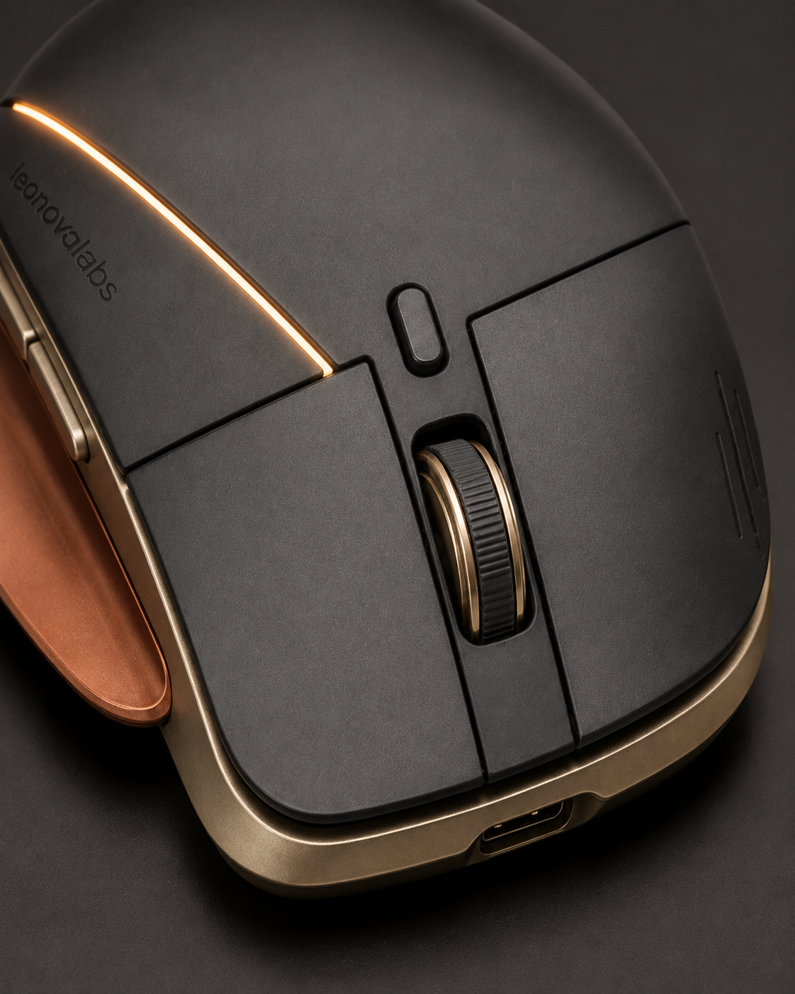 leonovalabs AeriFold M1 Wireless Ergonomic Mouse