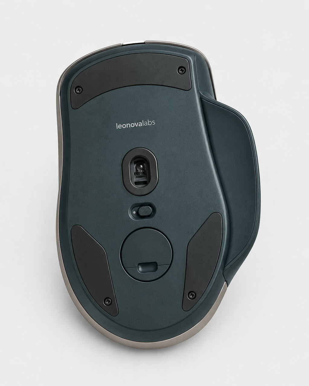 leonovalabs AeroFacet M5 Wireless Ergonomic Mouse with Thumb Support